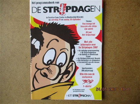 adv2640 programmaboek de stripdagen 2007 - 0
