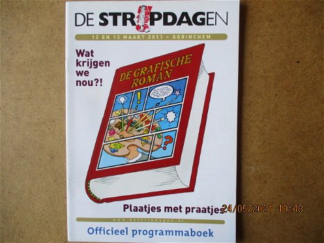 adv2644 programmaboek de stripdagen 2011 - 0
