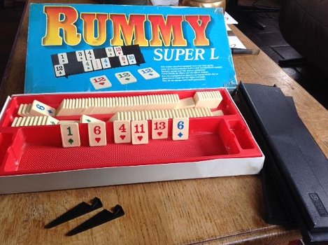 Rummy Super L met extra grote stenen - 27 x 40 mm. - 1