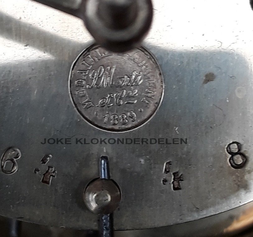 = Pendule uurwerk = Samuel Marti =44725 - Afbeelding 7