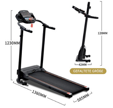 Merax Foldable Treadmill Running Machine - 7