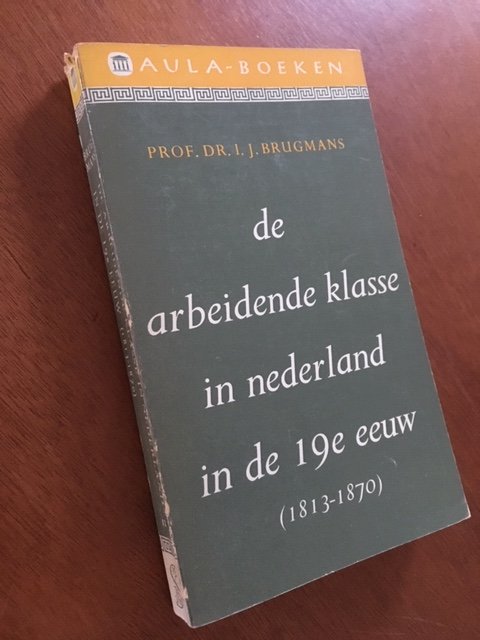 De arbeidende klasse in Nederland in de 19e eeuw - Prof. Dr. I.J. Brugmans - Afbeelding 2