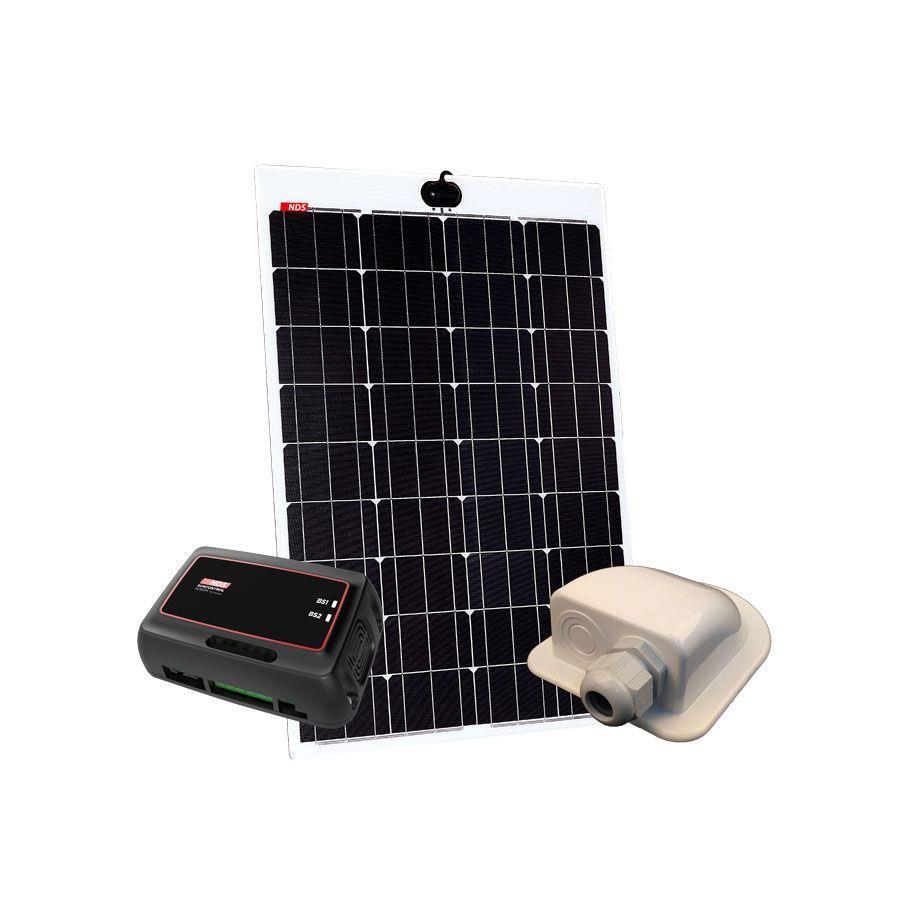 NDS LIGHTSOLAR 105W Semi-Flex Zonnepaneel SET + SC350M - nr. 1