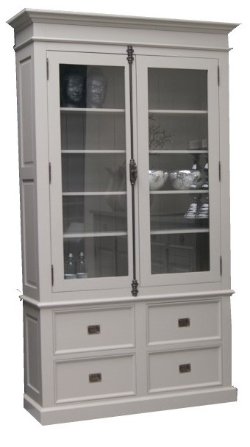 Winkelkast Zeist grijs - grijs 120 x 230cm espagnolet