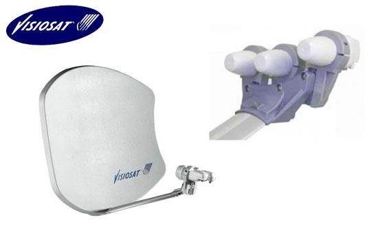 Visiosat Bisatellite satelliet schotel G3 Multi Focus Antraciet - Afbeelding 3