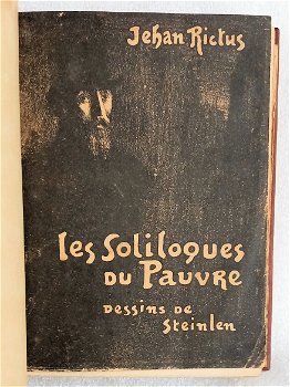 [Steinlen Reliure] Les Soliloques du Pauvre 1913 Rictus - 3