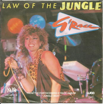 G'Race ‎– Law Of The Jungle (1984) - 0