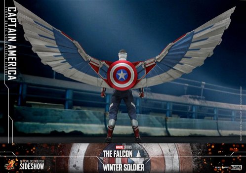 Hot Toys The Falcon and The Winter Soldier Captain America TMS040 - 1