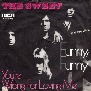 The Sweet ‎– Funny, Funny (1971) - 0