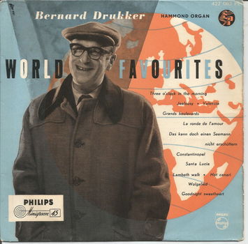 Bernard Drukker ‎– World Favourites (1957) - 0