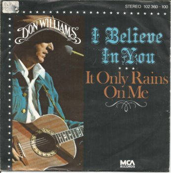 Don Williams ‎– I Believe In You (1980) - 0