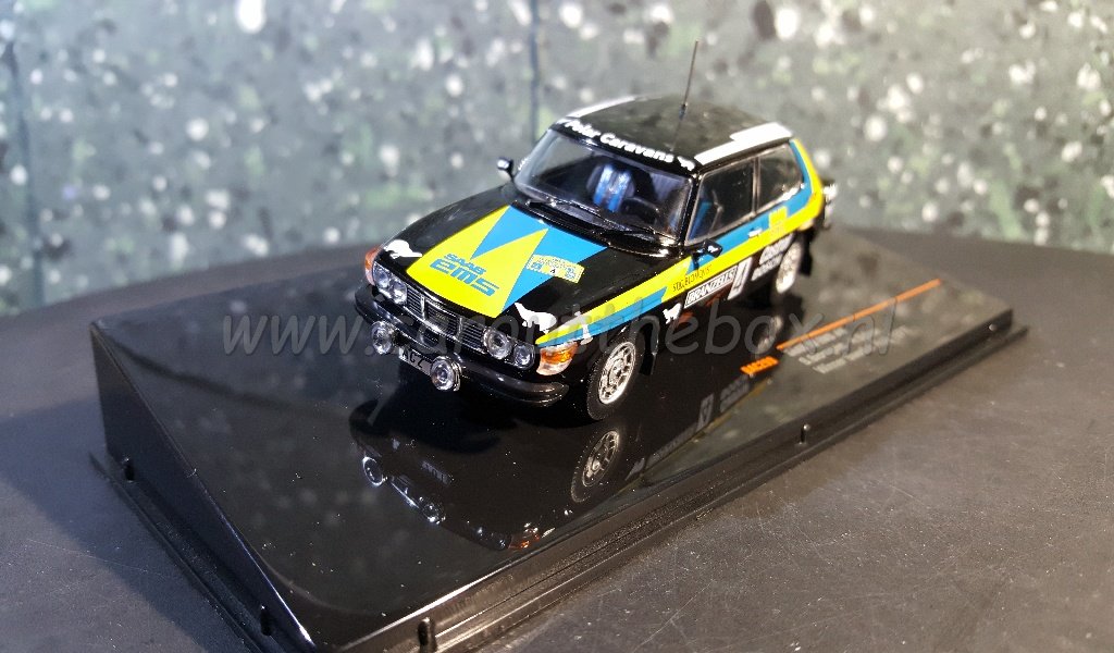 Saab 99 EMS BLOMQVIST 1977 1:43 Ixo - Afbeelding 2