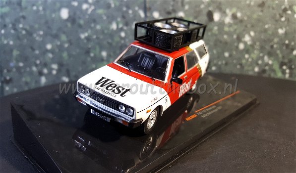 Fiat 131 panorama 1977 WEST rally assistance 1:43 Ixo V458 - 1