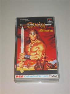 VHS Conan The Destroyer
