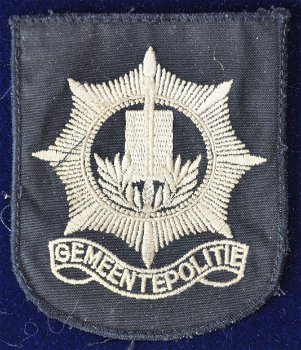 Nederlandse politie patch gemeentepolitie - 0