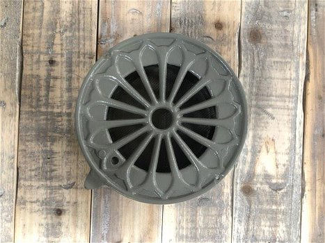 Luchtrooster, ventilatierooster met insectengrille, alumi - 0