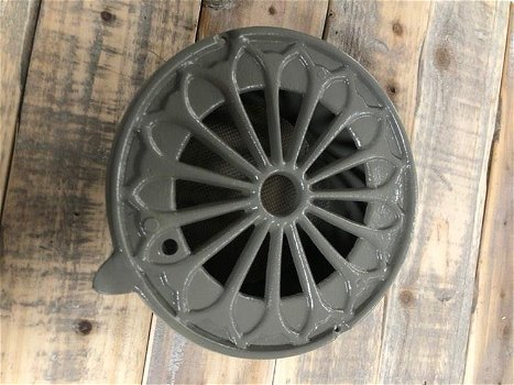 Luchtrooster, ventilatierooster met insectengrille, alumi - 2