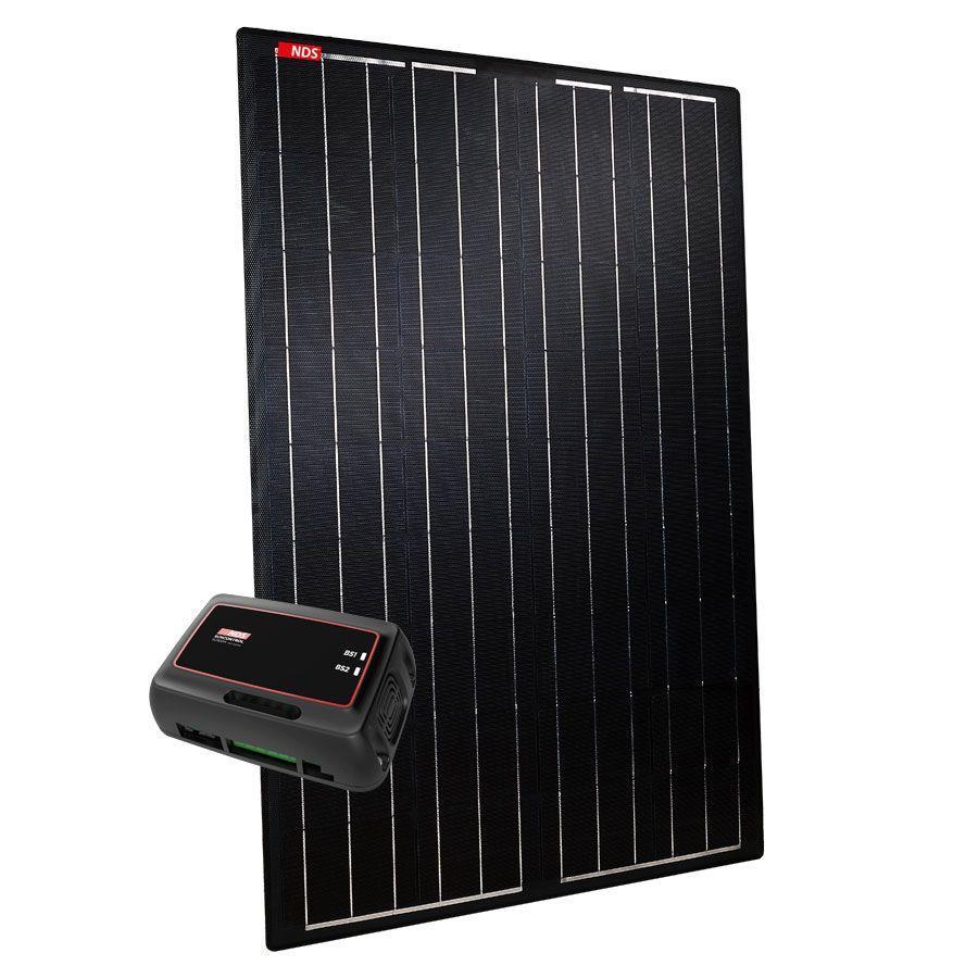 NDS LIGHTSOLAR 180W Semi-Flex Black Zonnepaneel SET + SC350M - nr. 1