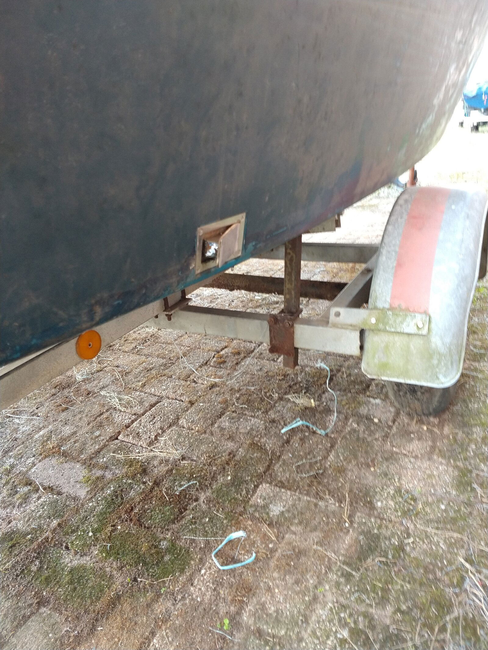 Volksboot 480 met trailer. - Afbeelding 8