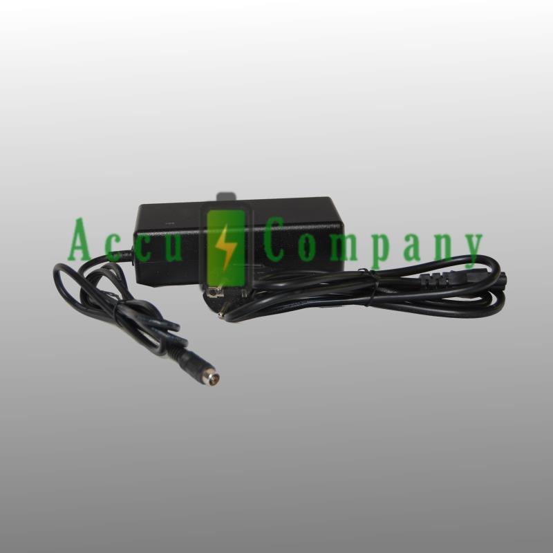 Fietsaccu lader voor Altra E-liner en Halfords 24V coax plug - nr. 1
