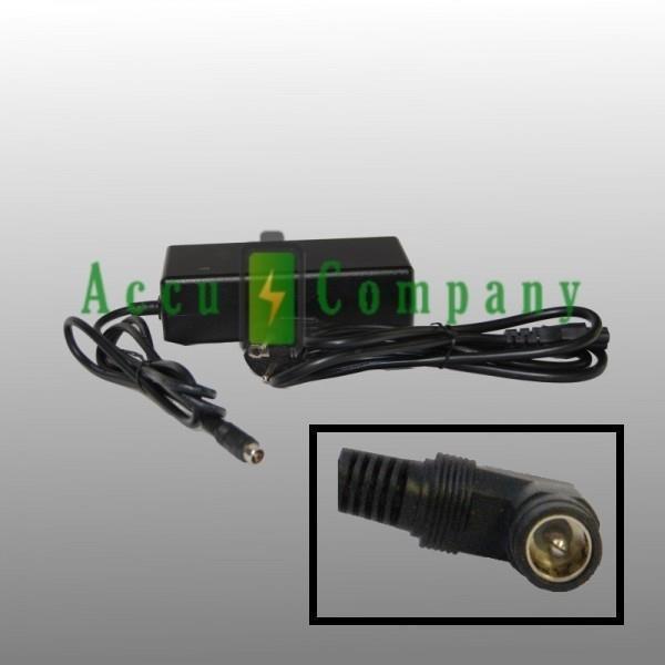 Fietsaccu lader voor Altra E-liner en Halfords 24V coax plug - Afbeelding 2