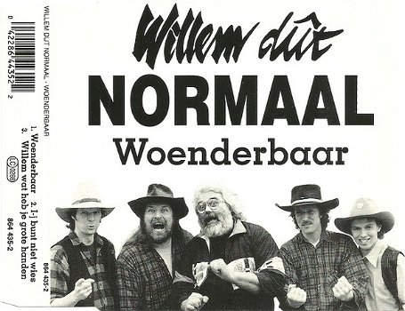 Normaal met Willem Duyn – Woenderbaar (3 Track CDSingle) - 0