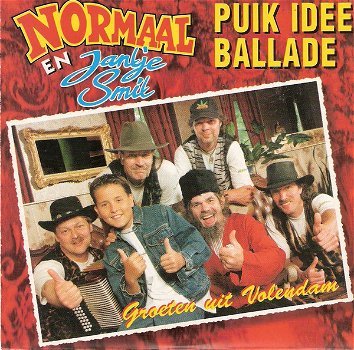 Normaal En Jan(tje) Smit – Puik Idee Ballade (2 Track CDSingle) - 0