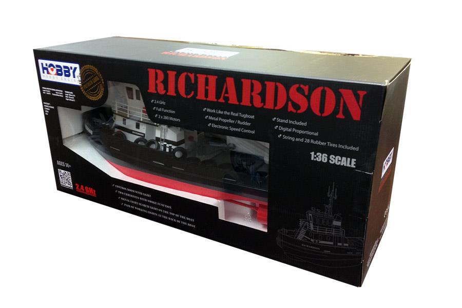 Radiografische Richarson Tug boat premium 2.4GHZ RTR - Afbeelding 4