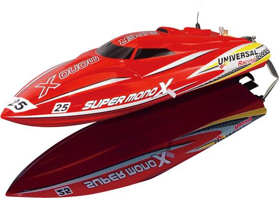 Radiografische boot Super mono brushless 45 km/u 2,4 GHz 42cm RTR - nr. 1