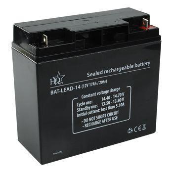 Lood accu 12 Volt - 17Ah droge accu - Afbeelding 2