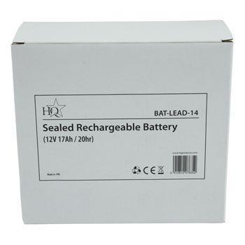 Lood accu 12 Volt - 17Ah droge accu - Afbeelding 3