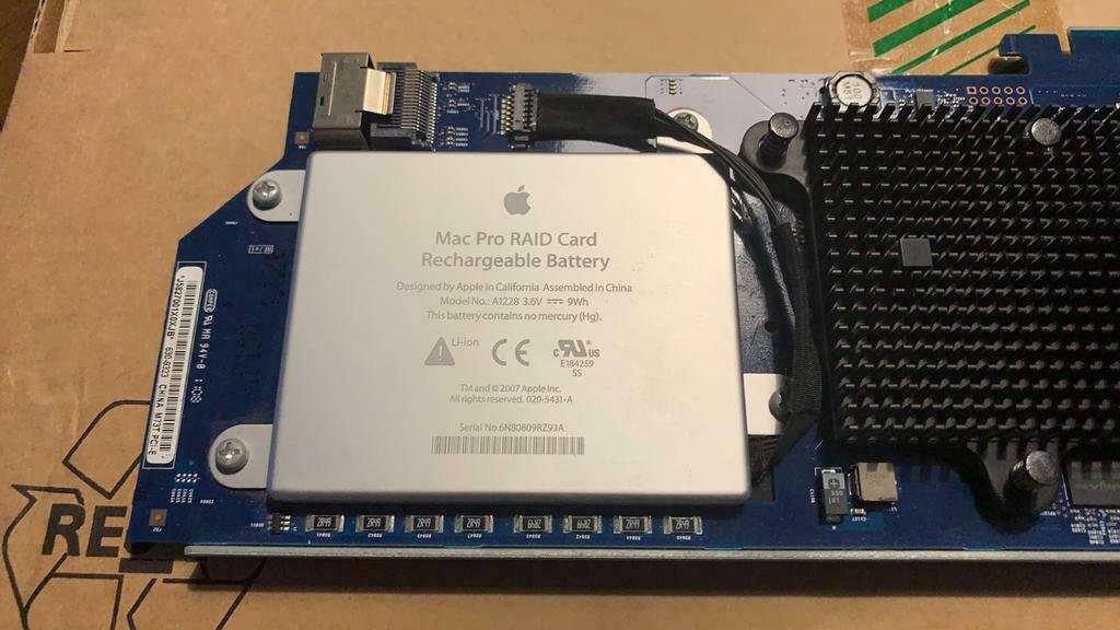 Te Koop Originele Mac Pro RAID kaart voor € 50. Komt uit een Mac Pro Lion Server uit 2010. - nr. 1