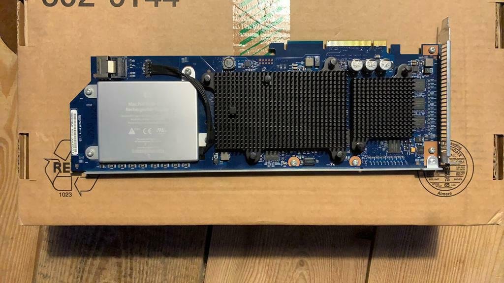 Te Koop Originele Mac Pro RAID kaart voor € 50. Komt uit een Mac Pro Lion Server uit 2010. - Afbeelding 2
