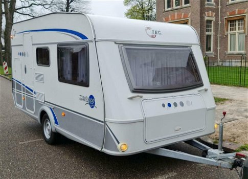 TEC Travelbird 410 Stapelbed, Voortent en Luifel! - 0