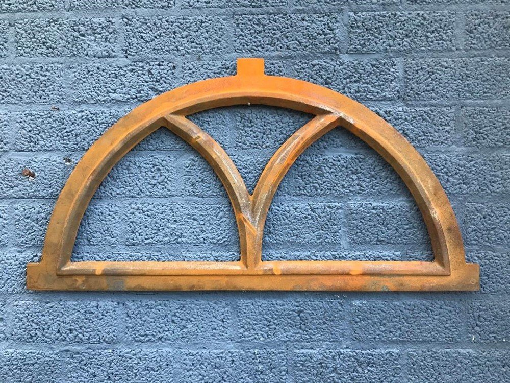 Gietijzeren stalraam - V-halbrund - 80x41 - Afbeelding 6