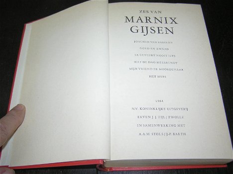 Zes van Marnix Gijsen - 2