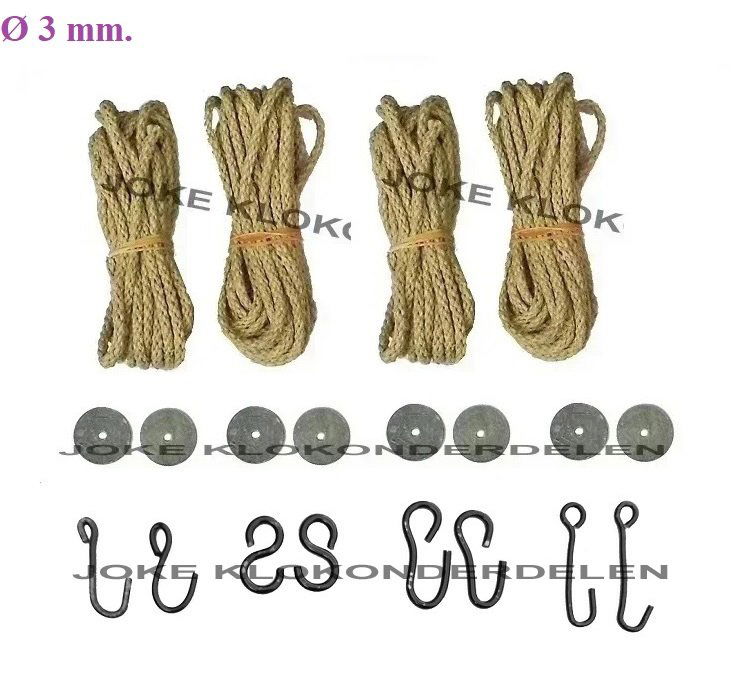 = Comtoise touw = 4 stel =44708 - nr. 1