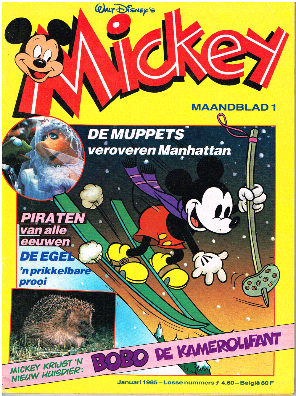 mickeye nr 1 1985 Bobo de kamerolifant hf 26 - nr. 1