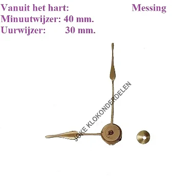 = Wijzers = Franse pendule =44758 - 0