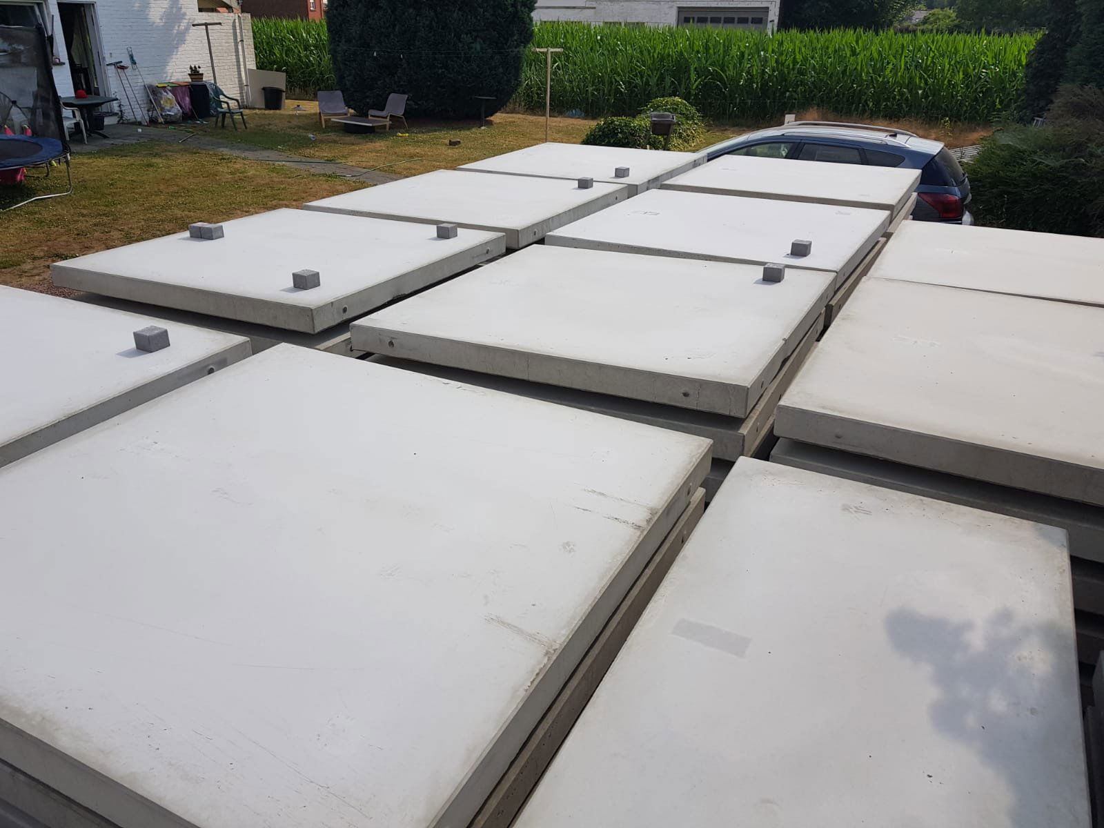 Betonplaat | Terrastegel | Vloerplaat | Betonblokken | Betonplaat | Megablok - Afbeelding 3