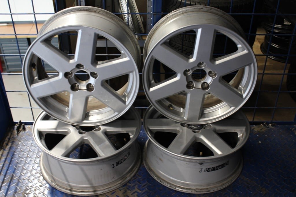 ad: 61. Sportvelgen origineel set lichtmetaal volvo 5x110 - nr. 1