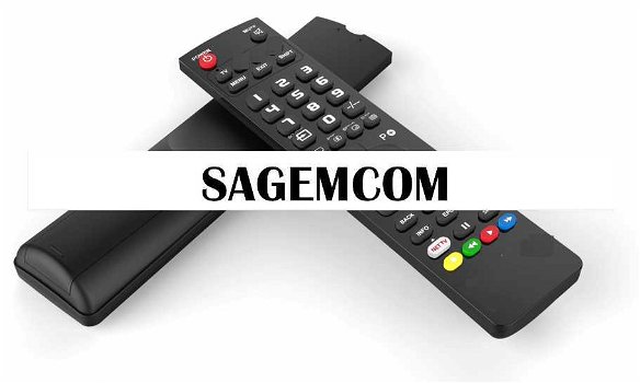 Vervangende afstandsbediening voor de SAGEMCOM apparatuur. - 0