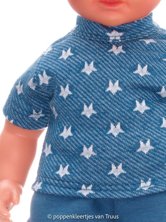 Baby Born 32 cm Jongens setje blauw/sterren - Afbeelding 2