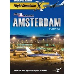 Mega Airport Amsterdam - Microsoft Flight Simulator X Add-on - Windows download - 0