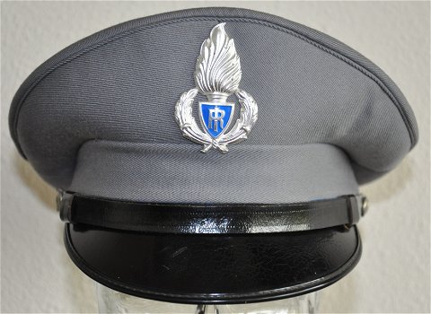 Italiaanse politiepet grijs agente Polizia Penitenziaria , politie pet - 0