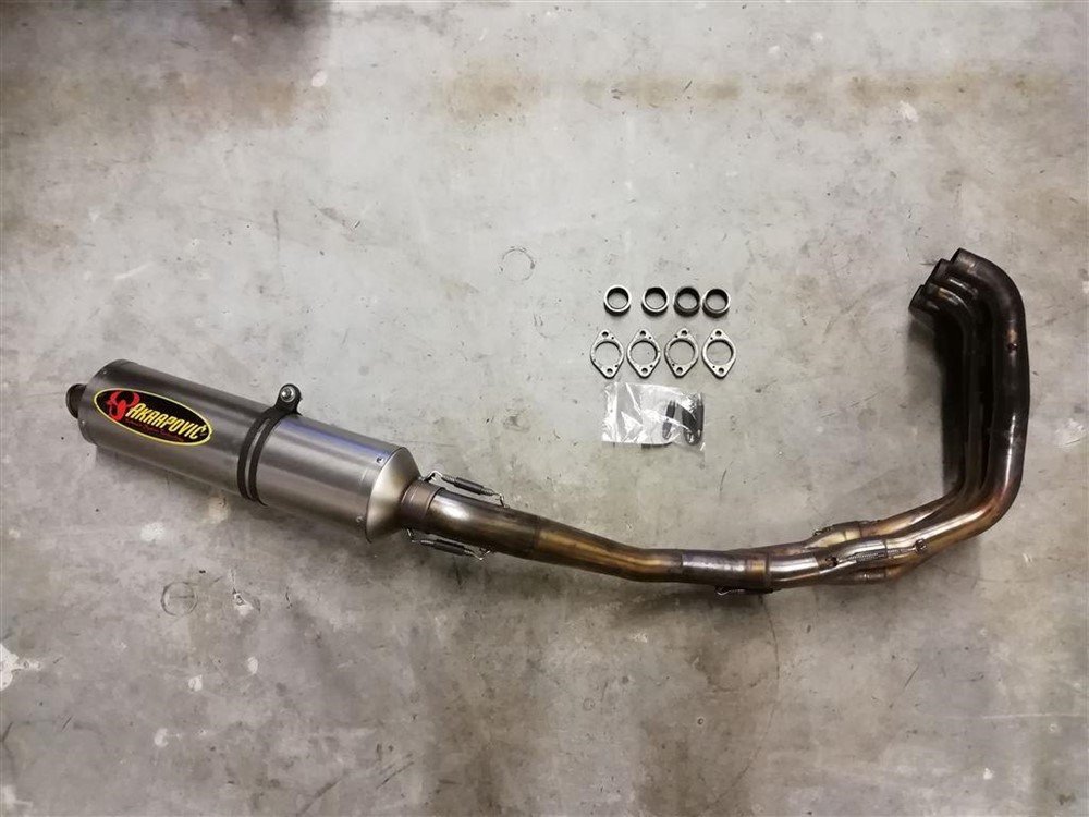 Akrapovic uitlaat Suzuki GSX-R GSXR 600 750 2001 2002 K1 K2 - nr. 1