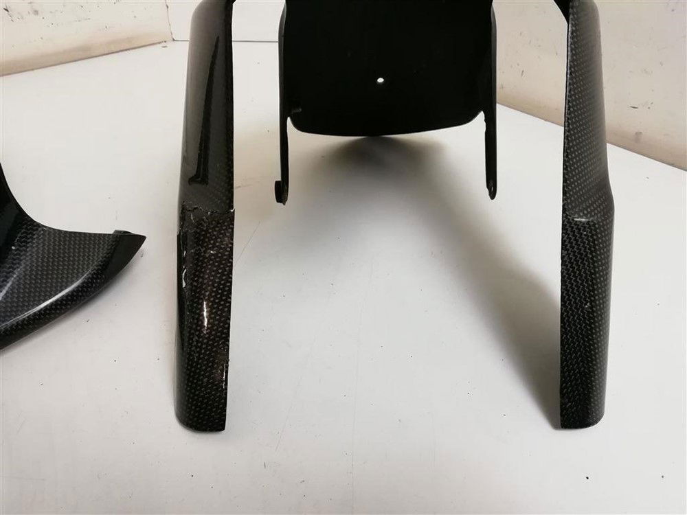 Carbon spatbord hugger kettingscherm Suzuki GSX-R GSXR 600 750 K6 K7 - Afbeelding 5