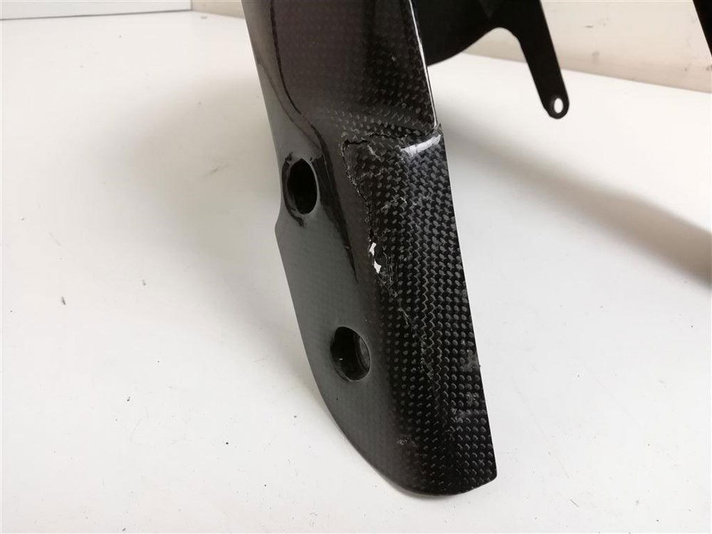 Carbon spatbord hugger kettingscherm Suzuki GSX-R GSXR 600 750 K6 K7 - Afbeelding 6