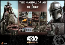 Hot Toys The Mandalorian and Blurrg TMS046