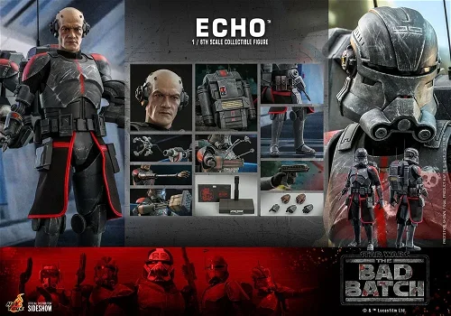 Hot Toys Star Wars The Bad Batch Figure Echo TMS042 - 0